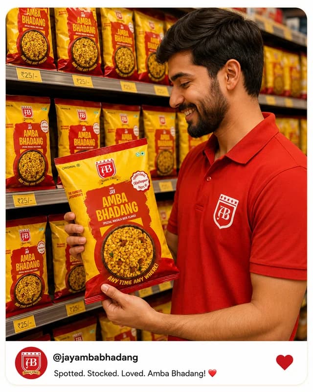 @jayambabhadang post, “Spotted. Stocked. Loved. Amba Bhadang.”